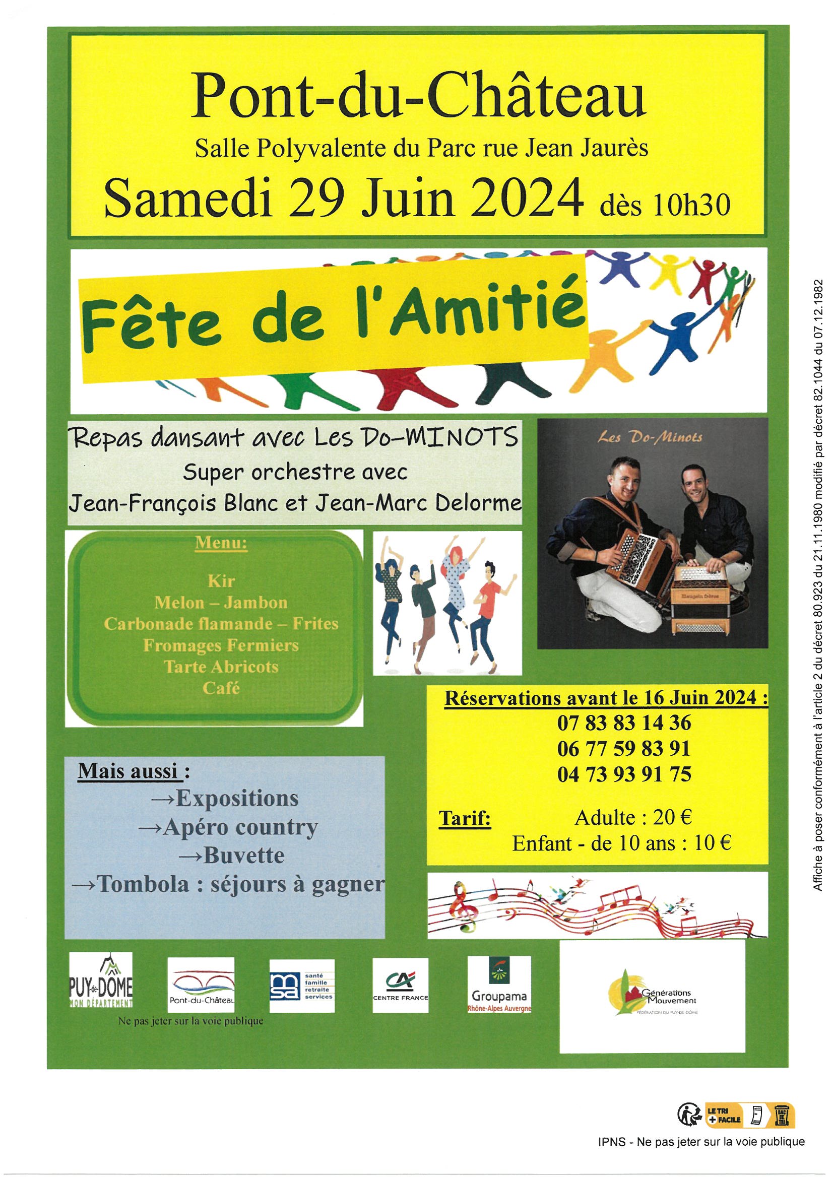 FETE DE L AMITIE 29062024